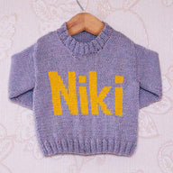 Intarsia - Niki Moniker Chart - Childrens Sweater