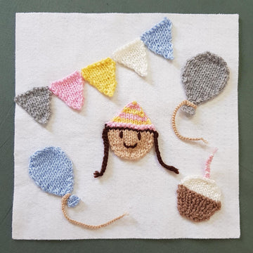 Knitted Birthday Gift Picture