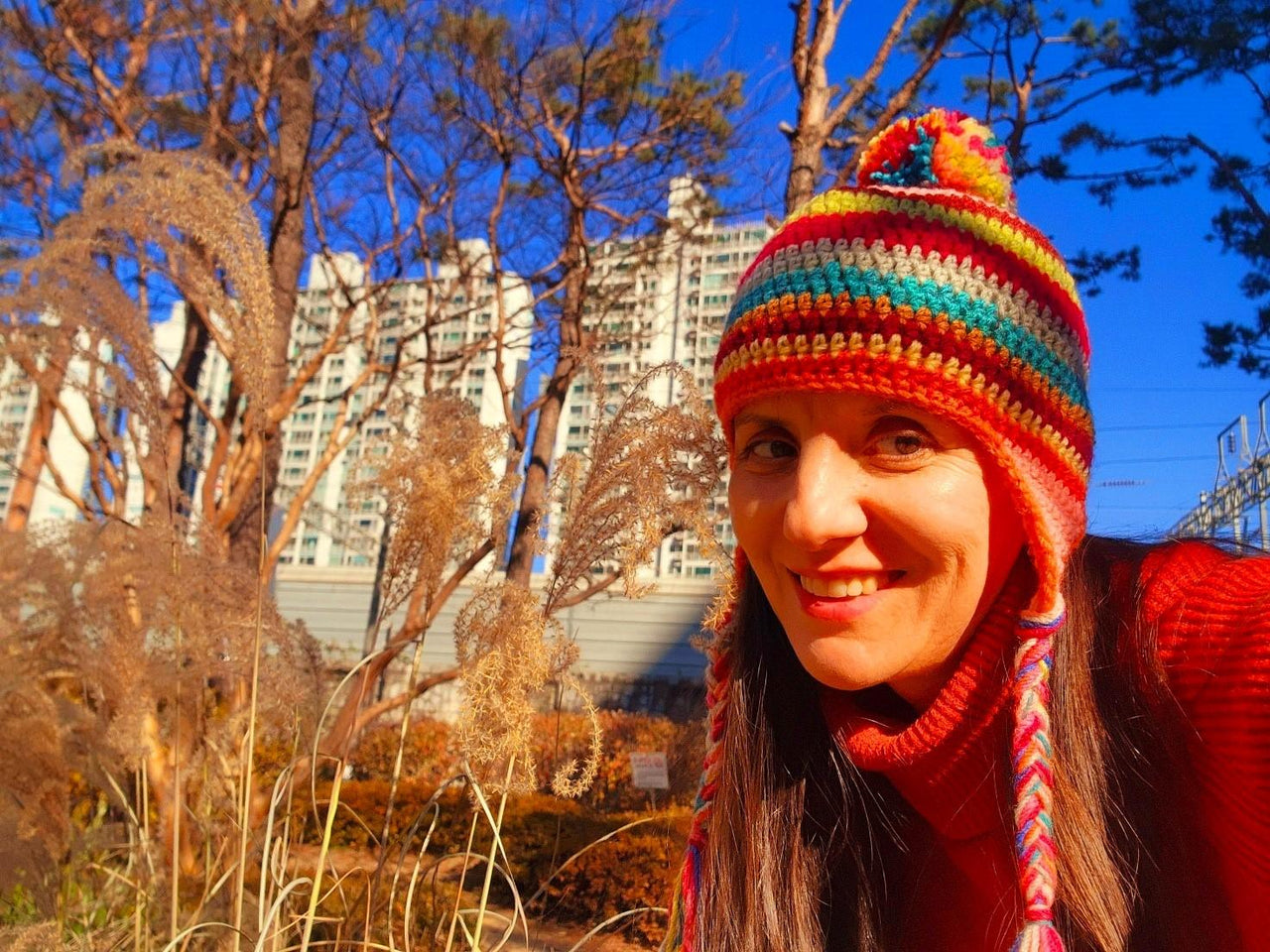 Holly Earflaps Winter Hat