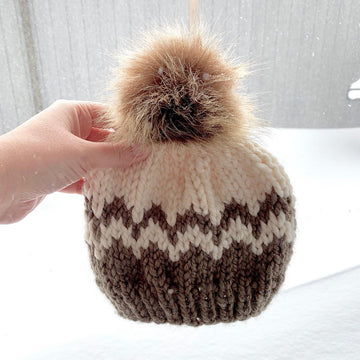 Double Chevron Bulky Hat