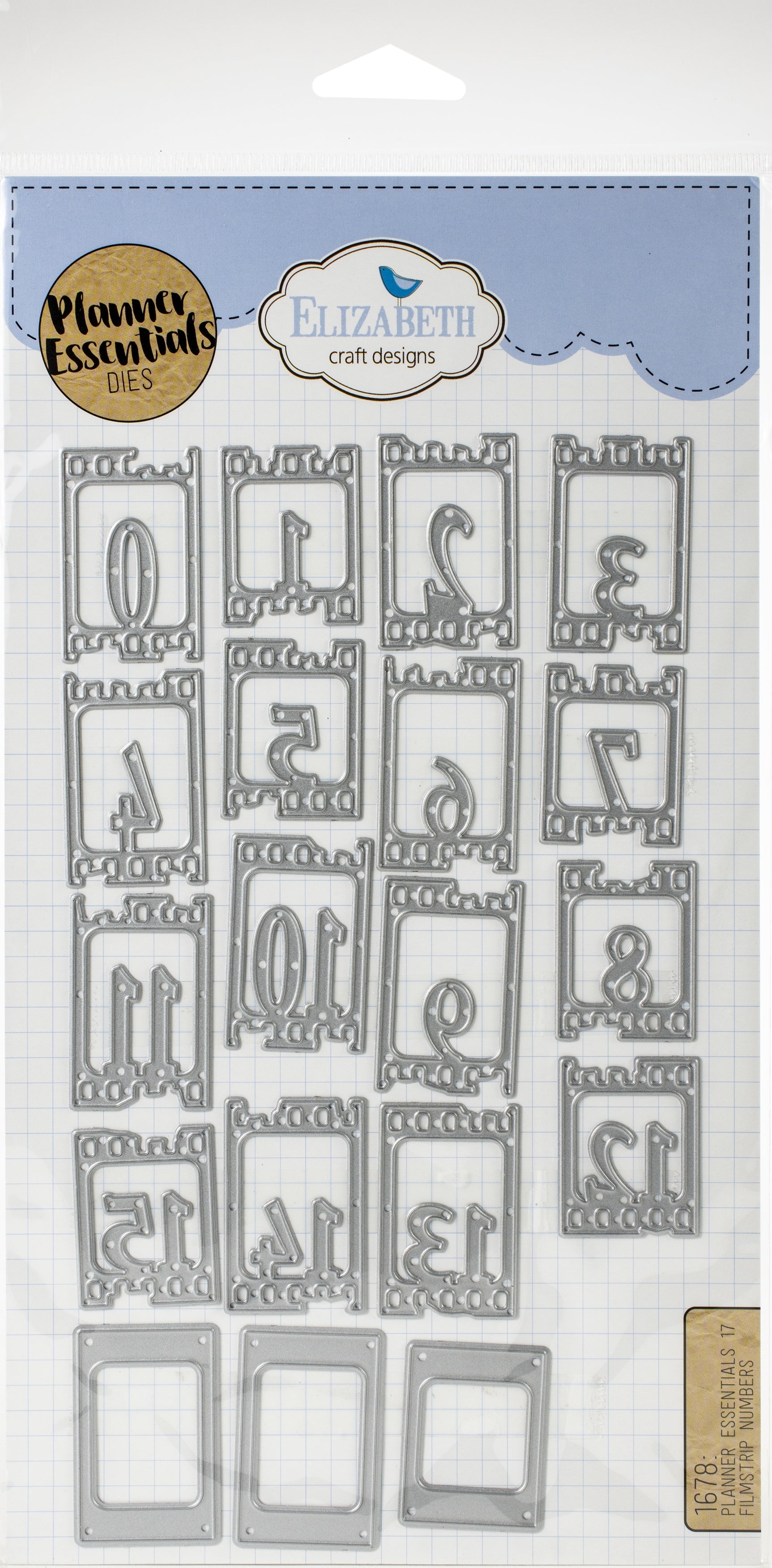 Elizabeth Craft Designs Elizabeth Craft Metal Die - Planner Essentials 17