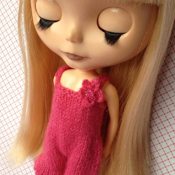 Sweet Intimates - all in one undergarment for Blythe doll