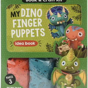 Klutz Jr. My Dino Finger Puppets - 585711