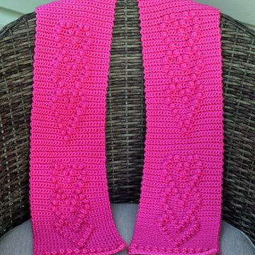 Beautiful Hearts Scarf