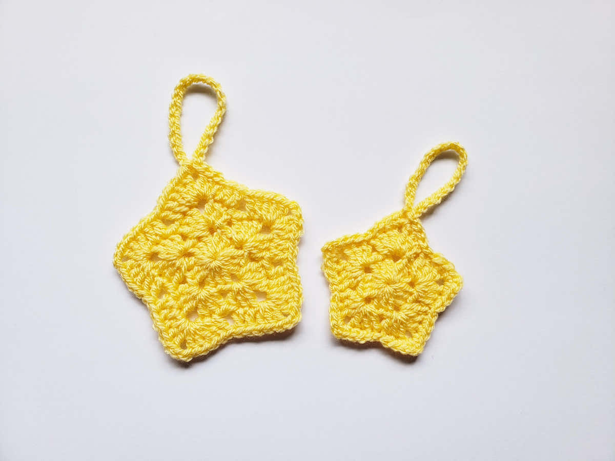 Granny Stitch Stars Crochet Pattern