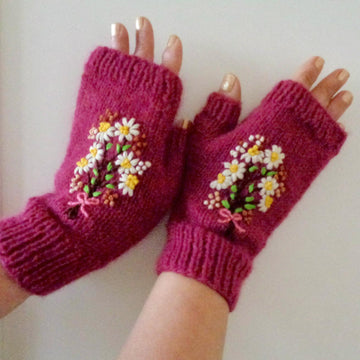 Daisy Mittens Gloves