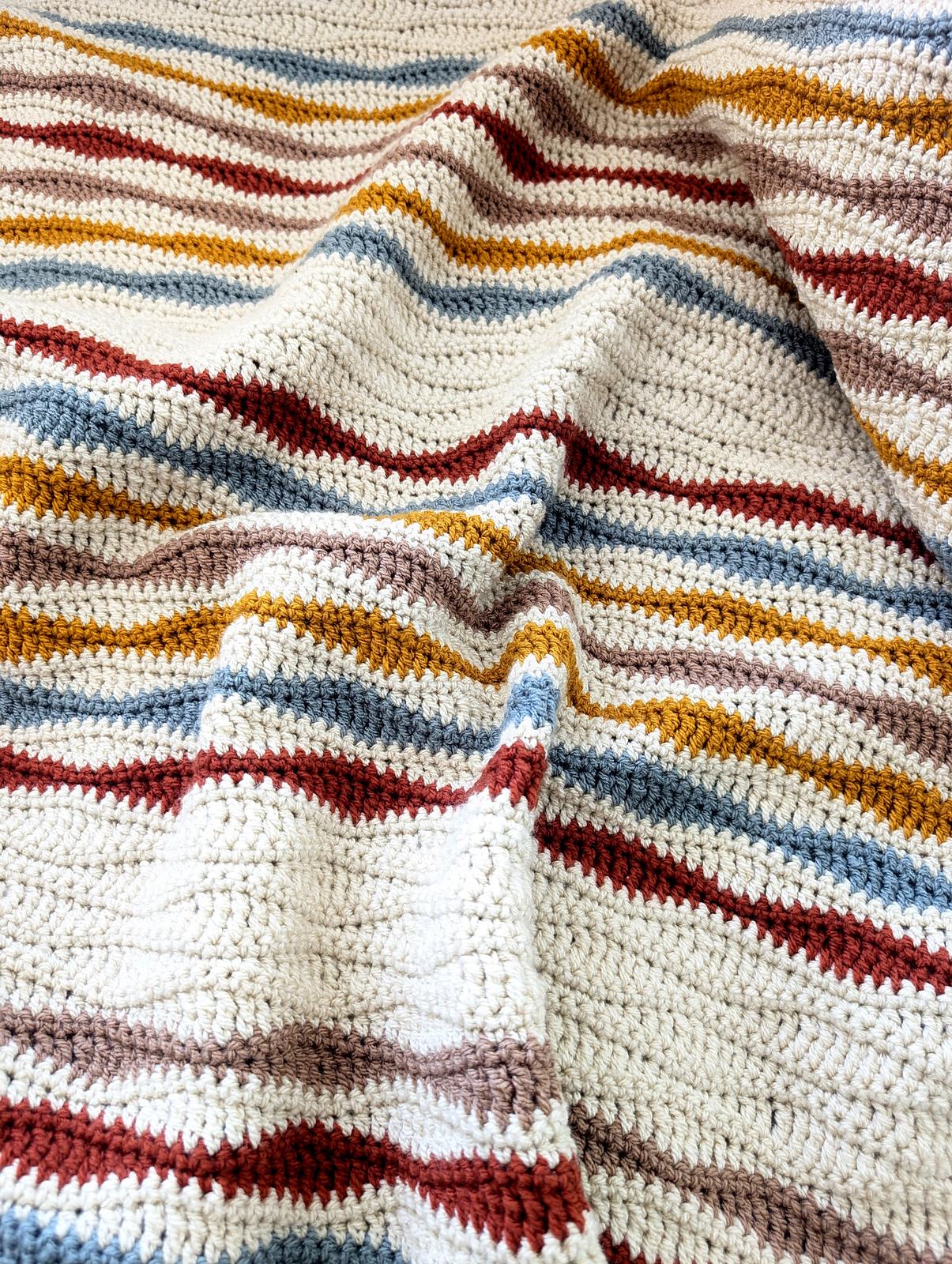 Autumn Waves Blanket