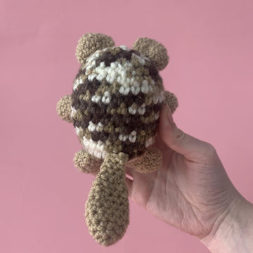 Crochet Beaver/Capybara