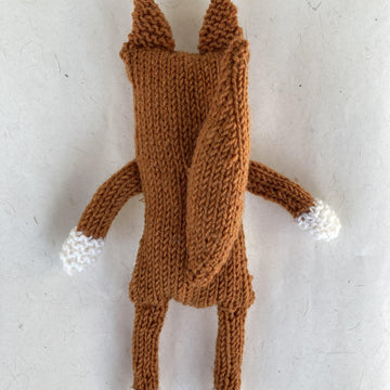 The Squirrel knitted soft toy