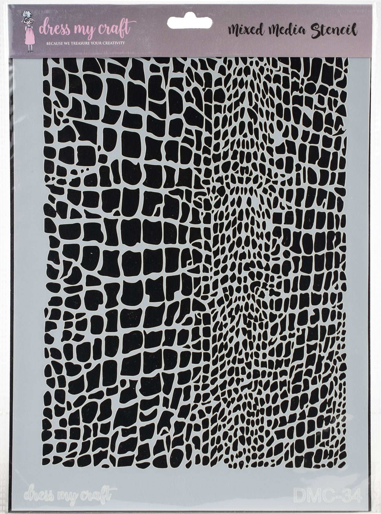 Dress My Craft Stencil A4 - Fish Net