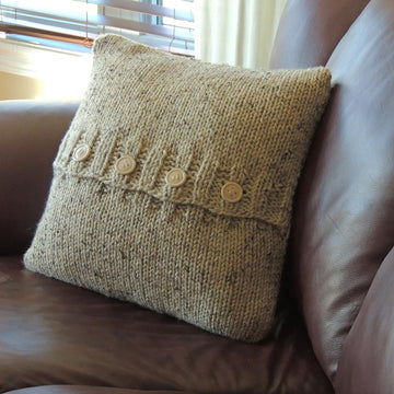 Double Knotted Lattice Cushion Cover
