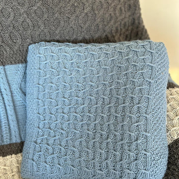 The Cozy Cable Pillow