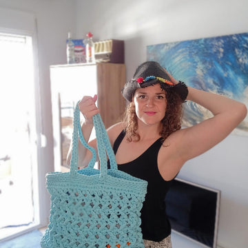 Beach or market tote bag