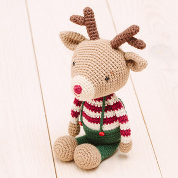 Amigurumi reindeer