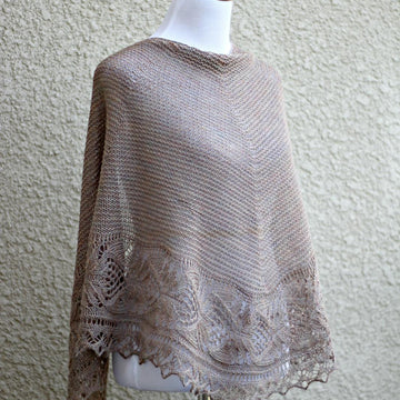 Freesia shawl