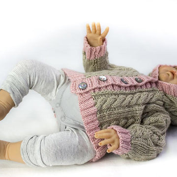 Cable Cardigan With Optional Hood