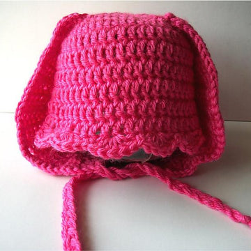 Bunny Earflap Hat Newborn to Adult