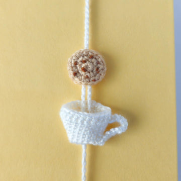 Cookie and Milk Bookmark