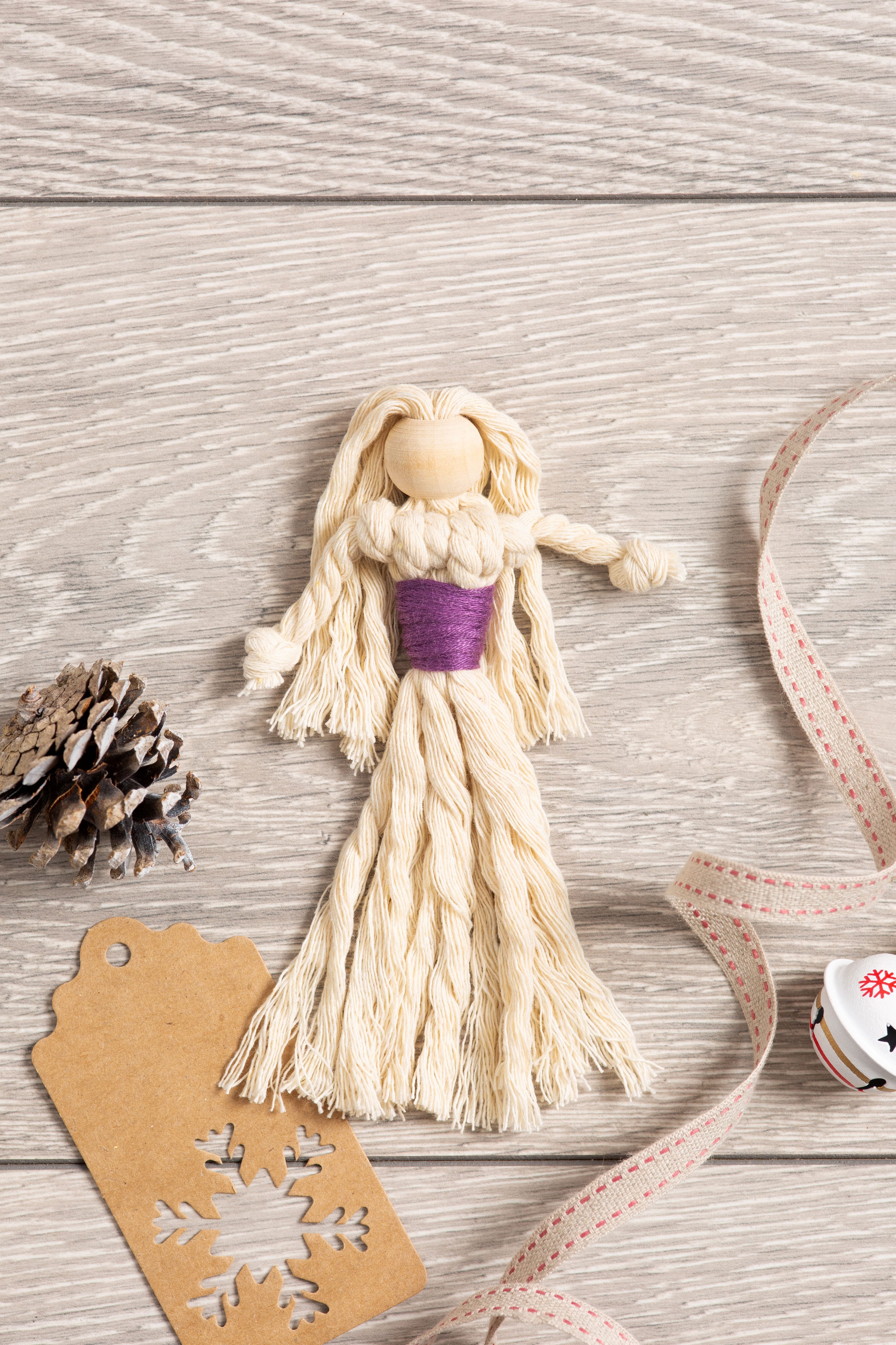 Wool Couture Little Fairies Macrame Kit