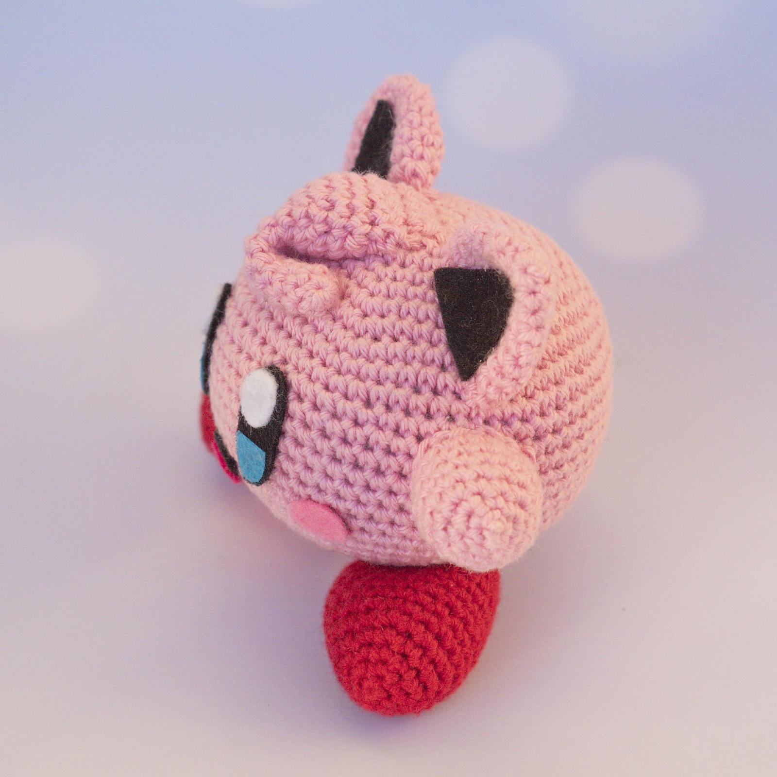 Jiggly Kirby Amigurumi
