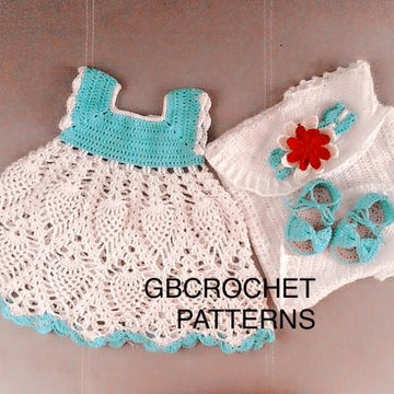Hazel Dress Set with sandals bolero headband