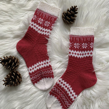 Snowflake Socks