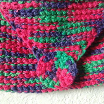 Tunisian Cloth Purse