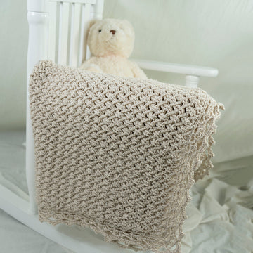 Diagonal Basketweave Baby Blanket in Cascade Yarns North Shore - DK584 - Downloadable PDF