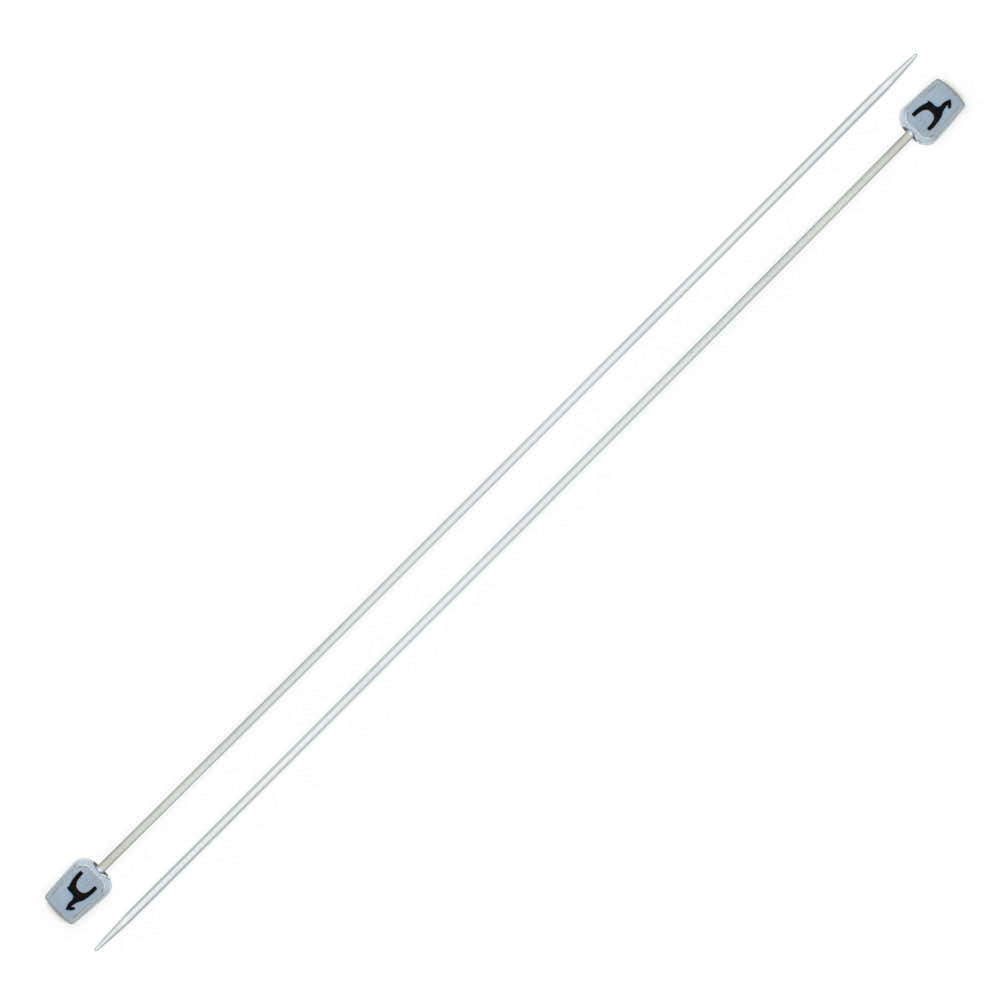 Pony Aluminium Single Point Needles 25cm