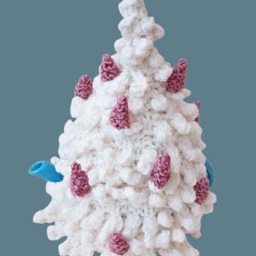 Snowy Fir Tree Tea Cosy