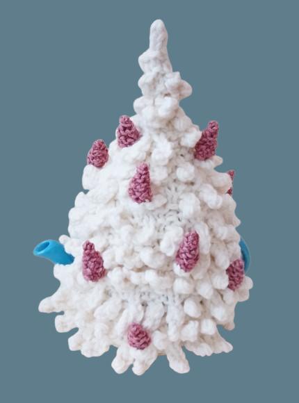 Snowy Fir Tree Tea Cosy