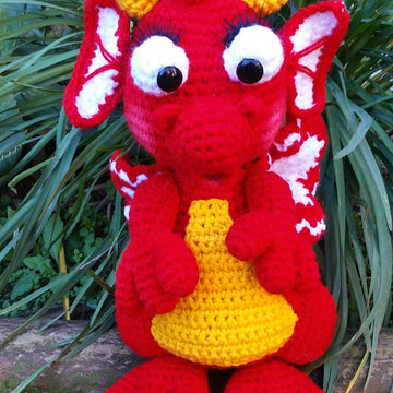 Dragon crochet pattern