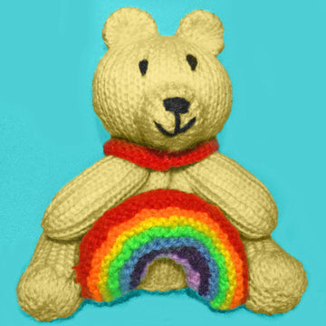 Superhero Rainbow Bear chocolate orange cover