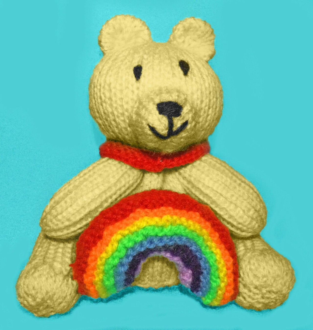 Superhero Rainbow Bear chocolate orange cover