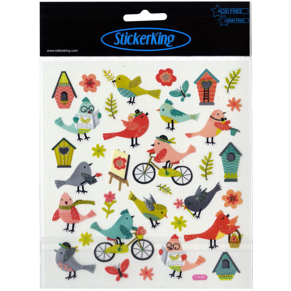 Tattoo King Sticker King Stickers - Bird Life