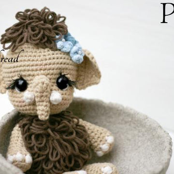Maura the Chibi Mammoth Amigurumi