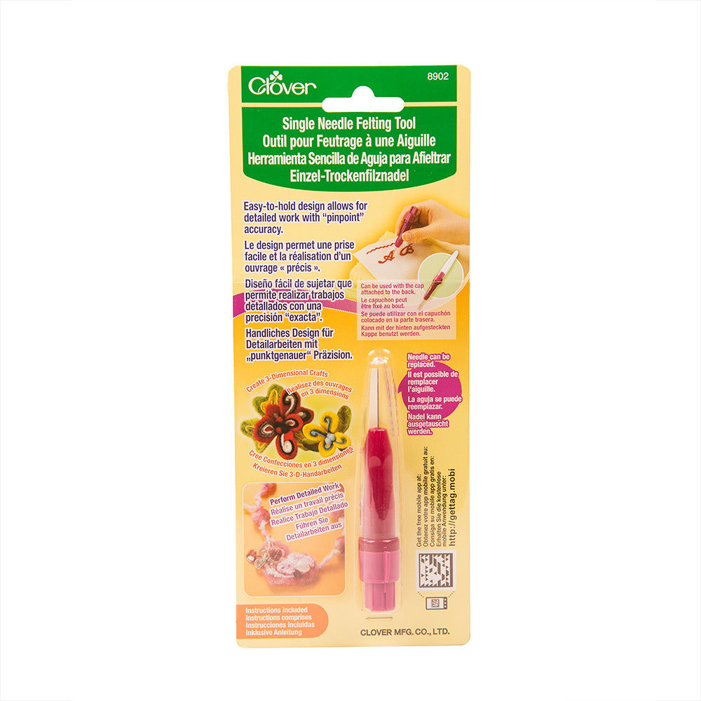Clover Single Needle Felting Tool