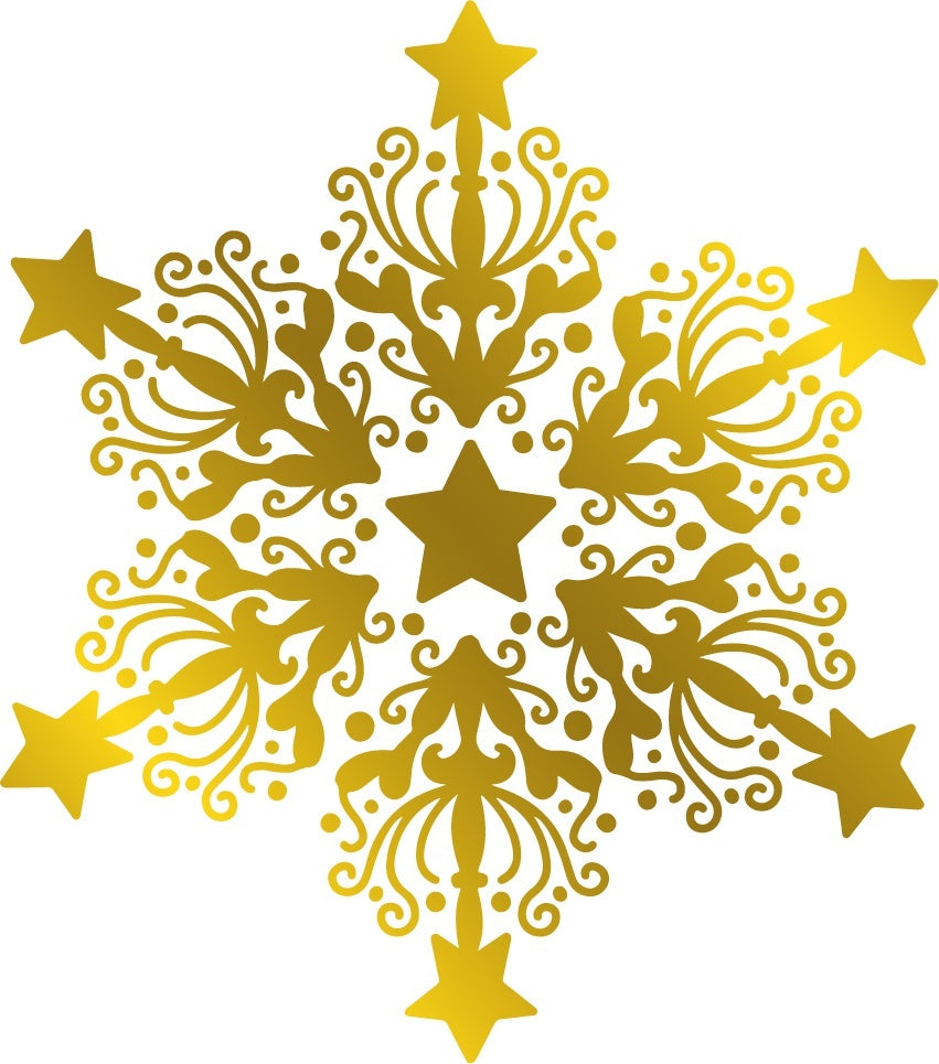 Crafter's Companion Gemini Foilpress Stamp Die Elements - Ornate Snowflake