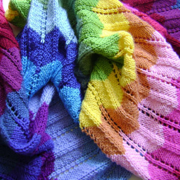 Knitting in Technicolor