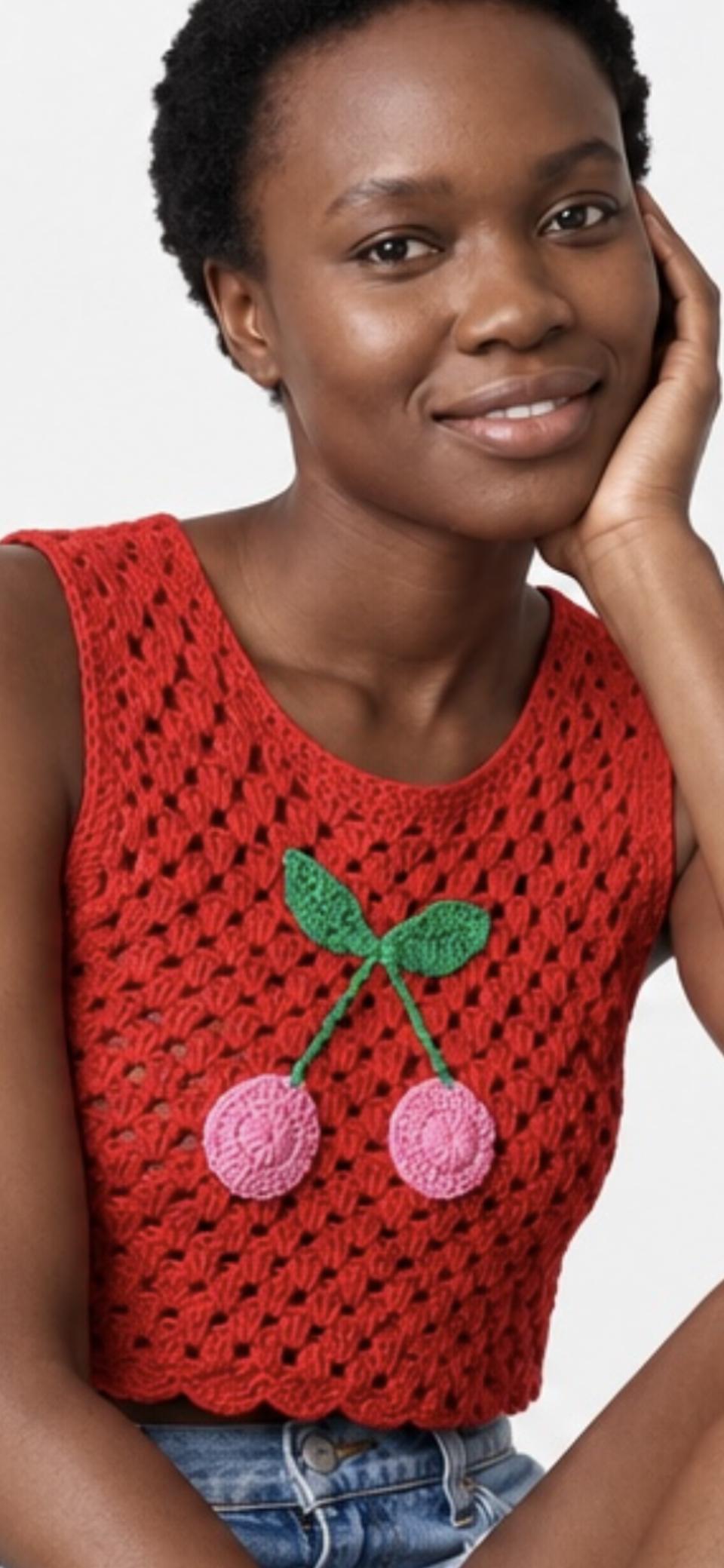 Vacation Crochet Crop Top