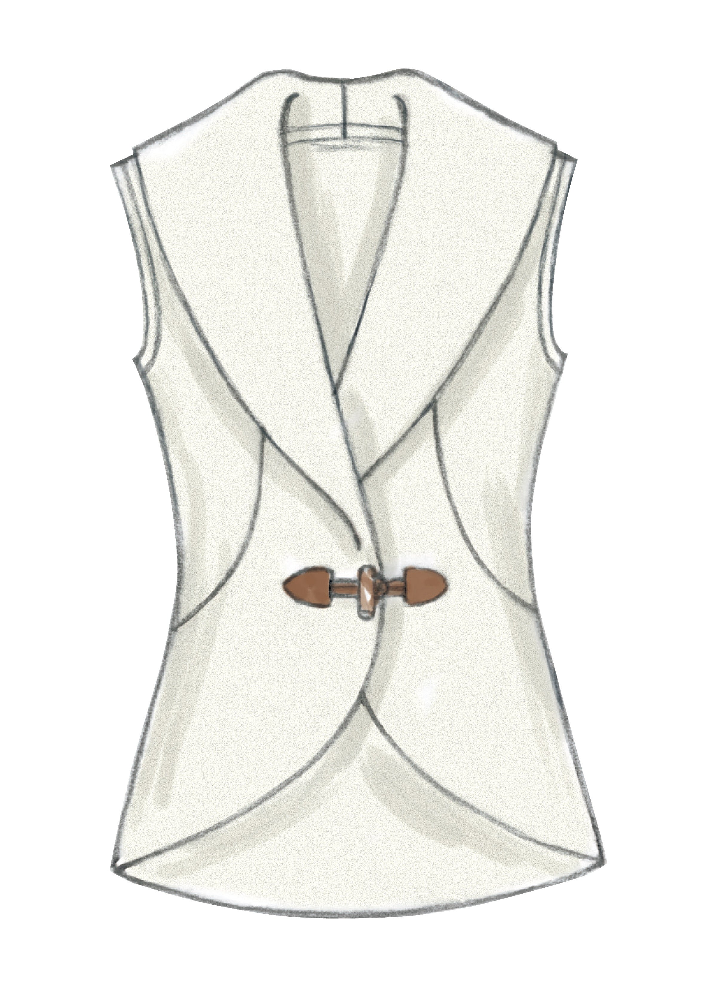 McCall's Misses' Cardigans M7254 - Sewing Pattern