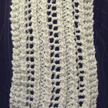 Lacy Ribs Scarf