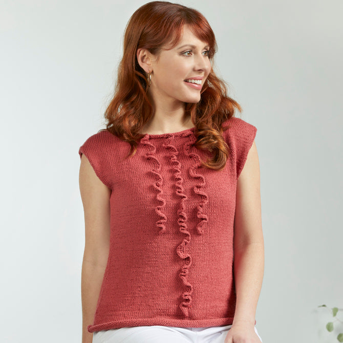 973 Brambling - Jumper Knitting Pattern for Women in Valley Yarns Conway