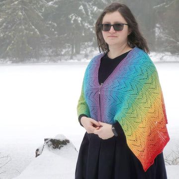 Rainbow love wrap