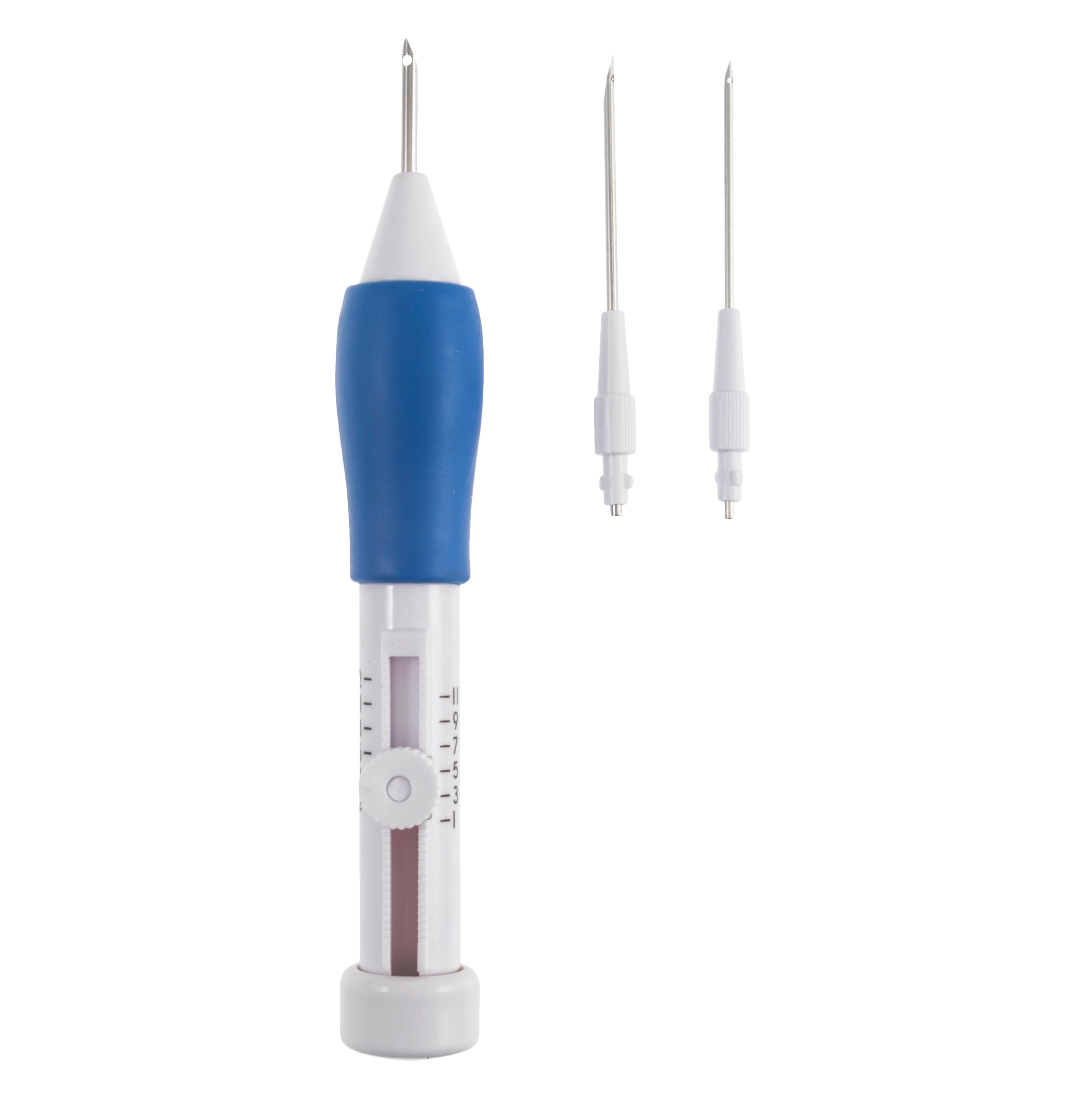 Milward Interchangeable Punch Needle: 12 Loop Size: 1.3mm, 1.6mm and 2.2mm