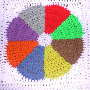 Dresden Plate Afghan C-116