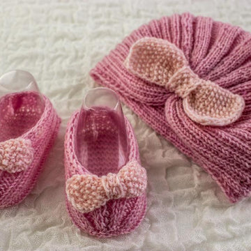 Baby Girl Retro Hat Cloche Style With Bow