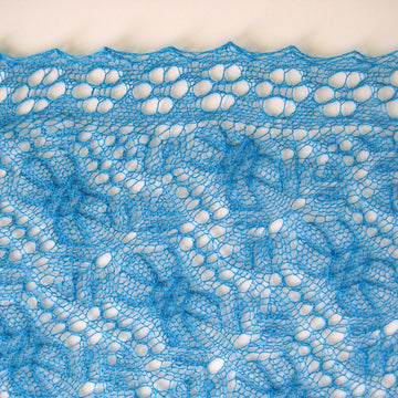 Tender Myosotis Shawl