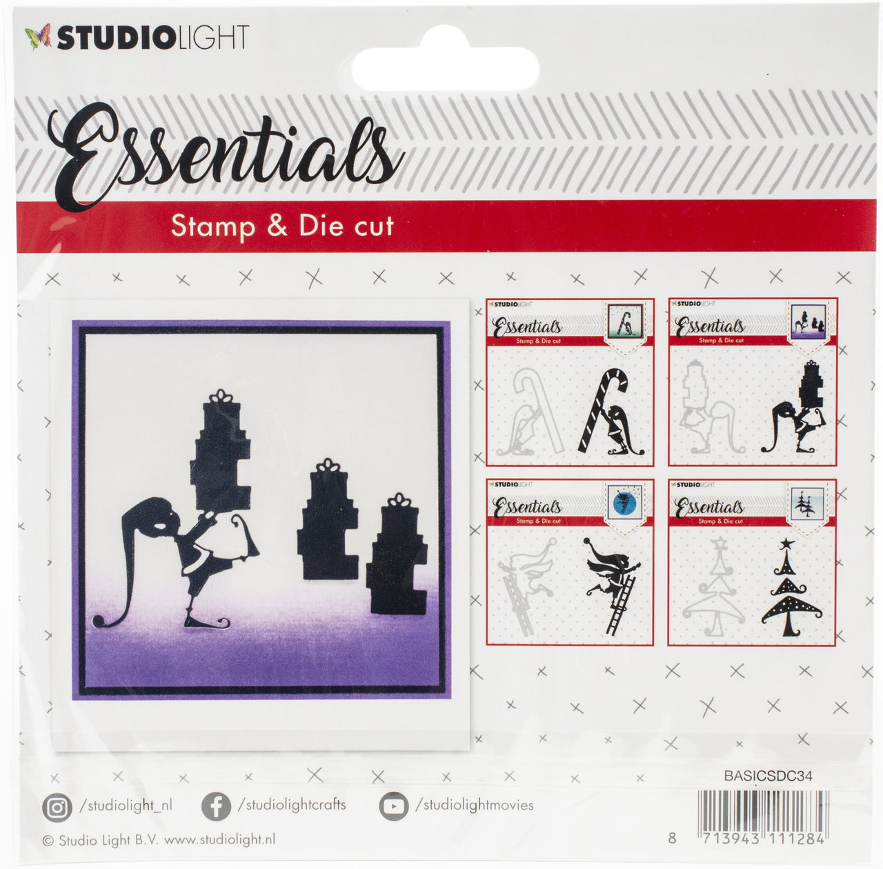 Studio Light Essentials Stamp & Die Set - 606661