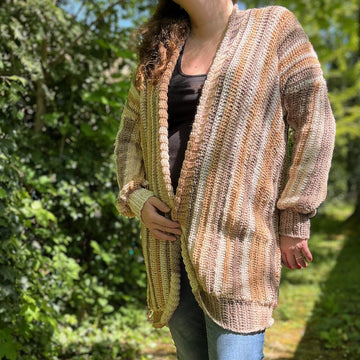 Cardigan "Coffee & Cake"
